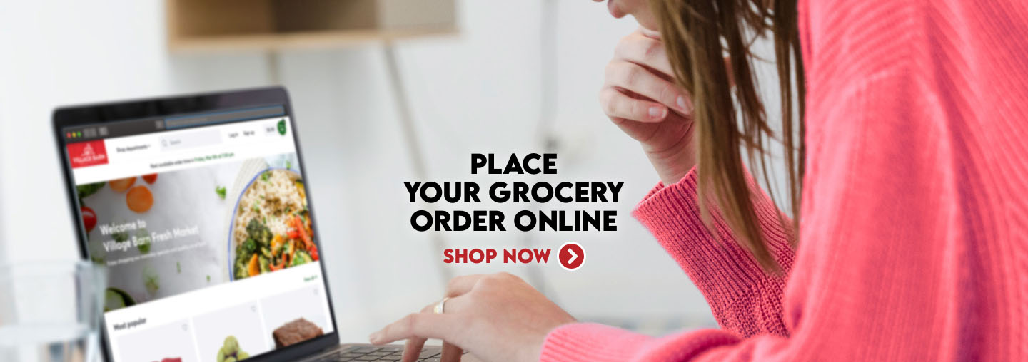 Place Your Grocery Order Online