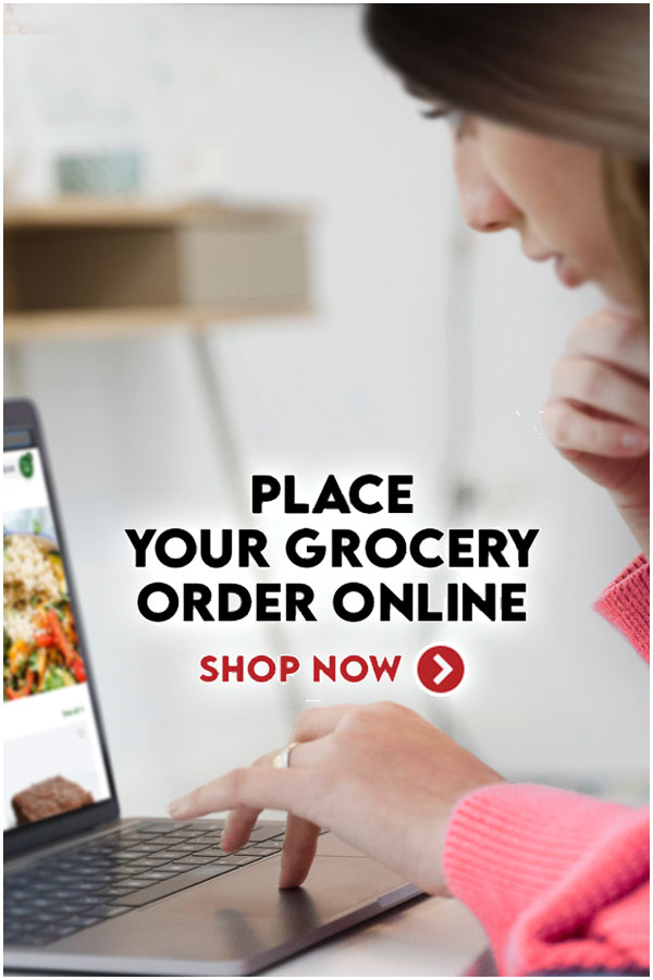 Place Your Grocery Order Online